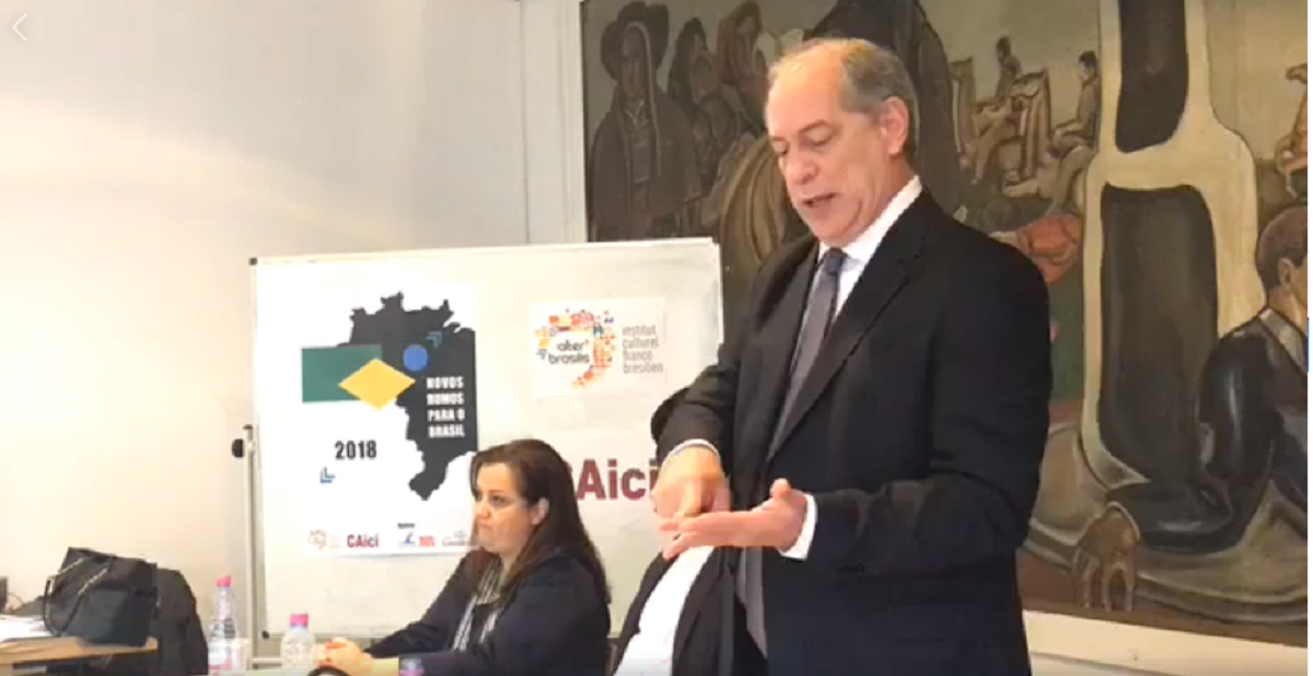 Ciro Gomes também condena atentado à caravana de Lula Ciro Gomes também condena atentado à caravana de Lula