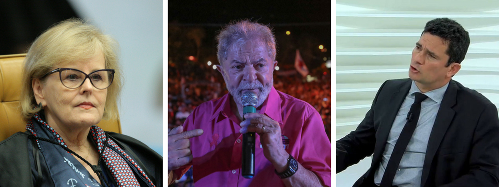 Moro pressiona Rosa Weber a votar contra Lula Moro pressiona Rosa Weber a votar contra Lula