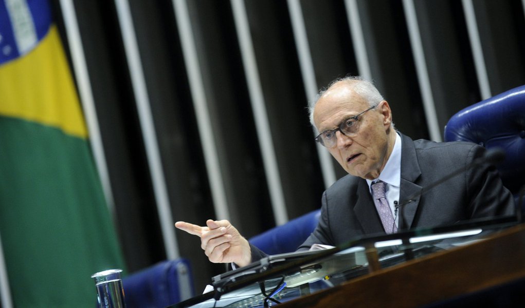 PT confirma candidatura de Suplicy ao Senado (Foto: Marcos Oliveira/Agência Senado) PT confirma candidatura de Suplicy ao Senado