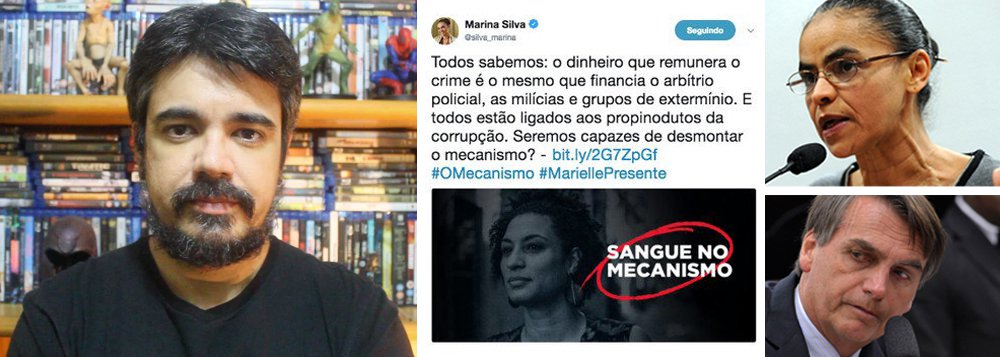 Villaça: Marina se tornou tão ruim quanto Bolsonaro Villaça: Marina se tornou tão ruim quanto Bolsonaro
