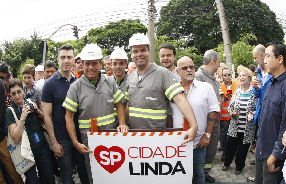 Doria vira réu por uso do Cidade Linda (Foto: Cesar Ogata/ Secom) Doria vira réu por uso do Cidade Linda
