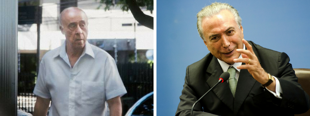 Registro de reuniões liga Temer e coronel a esquema de propina em Santos Registro de reuniões liga Temer e coronel a esquema de propina em Santos