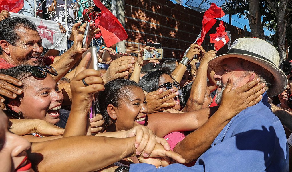 Em RN, Lula lidera com 43% de intenções de voto (Foto: Ricardo Stuckert) Em RN, Lula lidera com 43% de intenções de voto