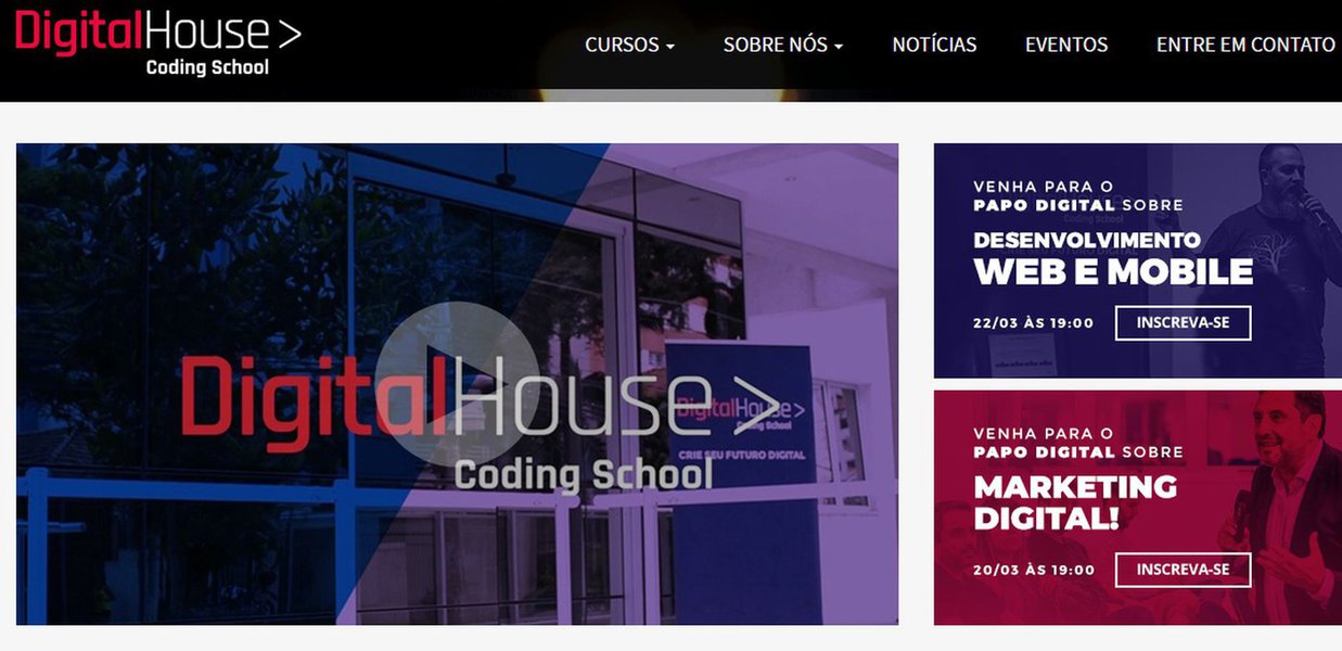 Escola britânica de programação Digital House expande operações para o Brasil Escola britânica de programação Digital House expande operações para o Brasil
