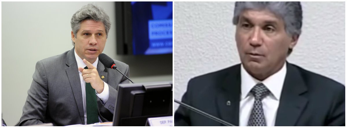 Teixeira sobre Paulo Preto, operador do PSDB: foi blindado pela Lava Jato (Foto: Esq.: Lúcio Bernardo Junior / Dir.: Reprodução) Teixeira sobre Paulo Preto, operador do PSDB: foi blindado pela Lava Jato