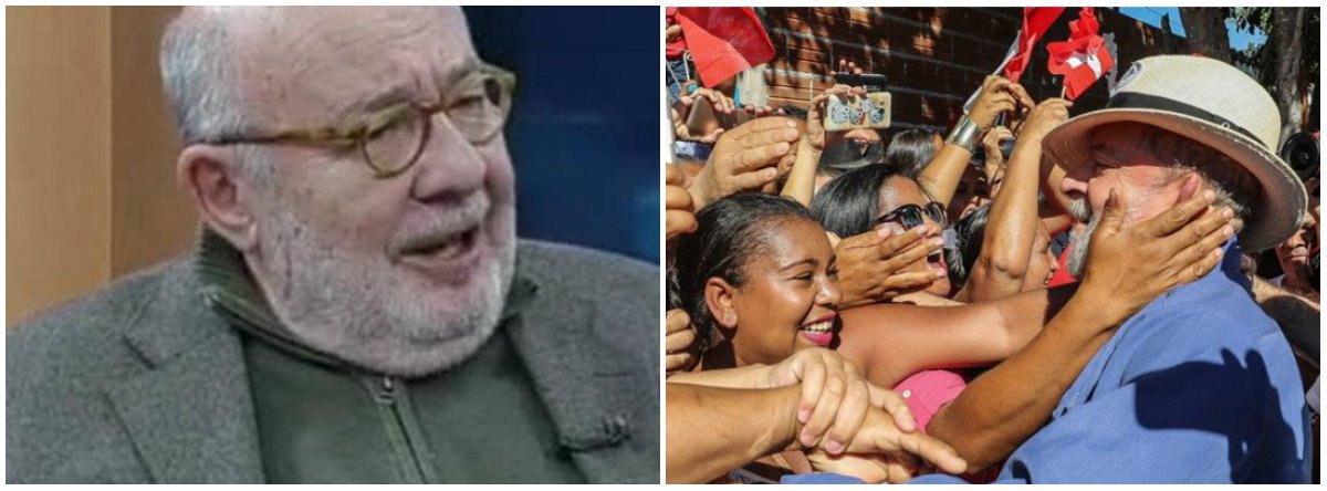 Kotscho: caravanas de Lula mostram a divisão Norte-Sul do eleitorado (Foto: Dir.: Stuckert) Kotscho: caravanas de Lula mostram a divisão Norte-Sul do eleitorado