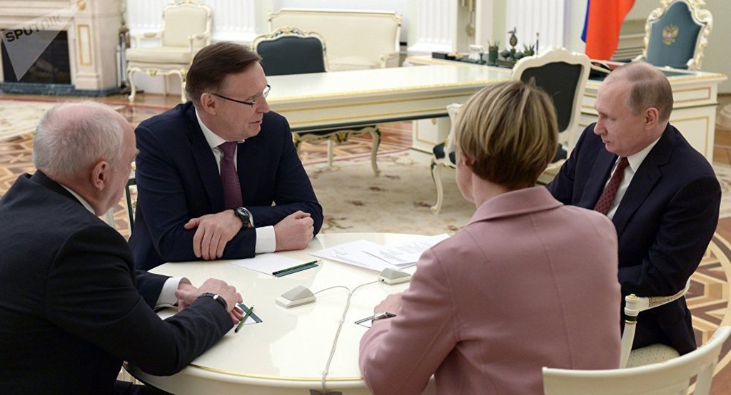 Putin anuncia objetivo principal do novo mandato (Foto: Sputnik/ Aleksei Nikolsky) Putin anuncia objetivo principal do novo mandato