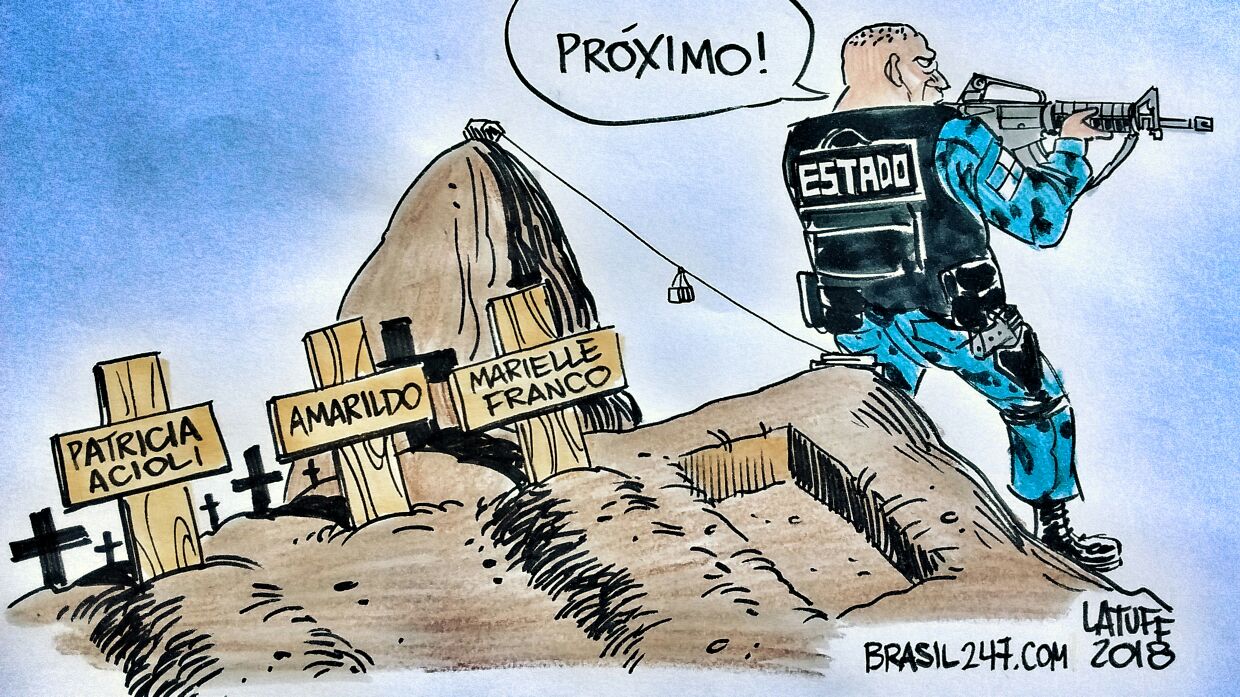 Quem é o próximo?, pergunta Latuff Quem é o próximo?, pergunta Latuff