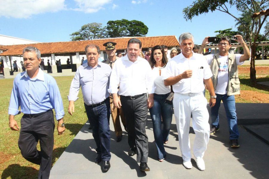 Em Morrinhos, Marconi inaugura mais um Colégio Militar Em Morrinhos, Marconi inaugura mais um Colégio Militar