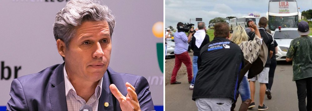 Paulo Teixeira: fascismo é praticado sob os olhos das autoridades Paulo Teixeira: fascismo é praticado sob os olhos das autoridades