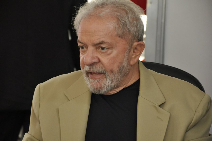 Lula: não se preocupem, não vão me calar (Foto: Felipe Gonçalves) Lula: não se preocupem, não vão me calar