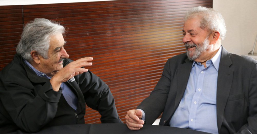 Lula e Mujica terão encontro na fronteira com o Uruguai (Foto: Ricardo Stuckert) Lula e Mujica terão encontro na fronteira com o Uruguai