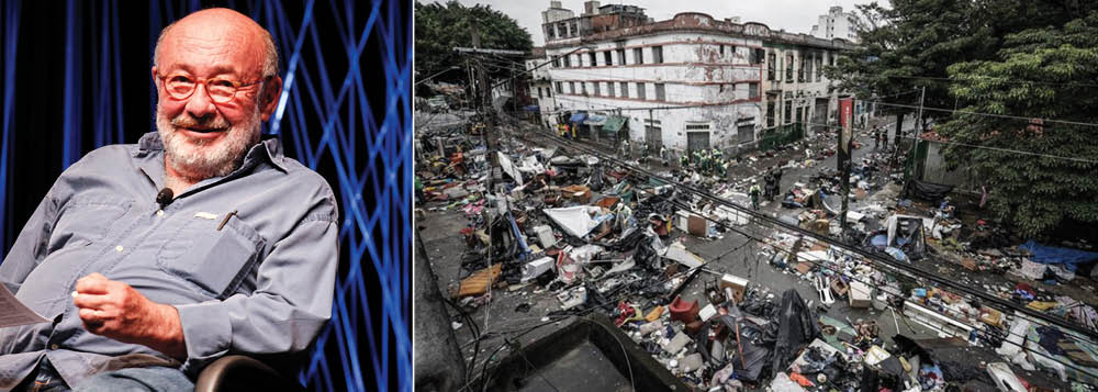 Kotscho exalta trabalho de ativista na Cracolância Kotscho exalta trabalho de ativista na Cracolância