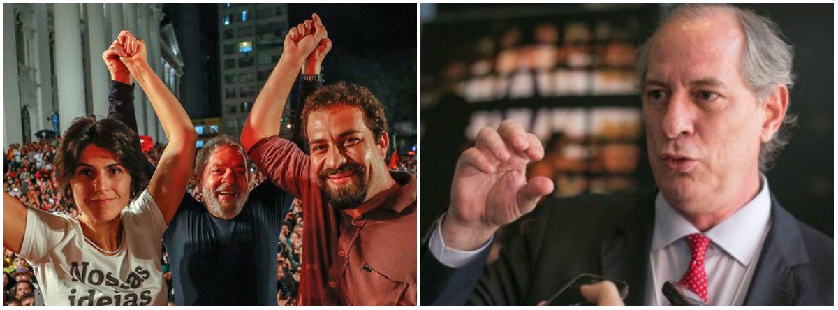 Manuela D'Ávila: seremos quatro na eleição (Foto: Esq.: Stuckert / Dir.: Sul 21) Manuela D'Ávila: seremos quatro na eleição