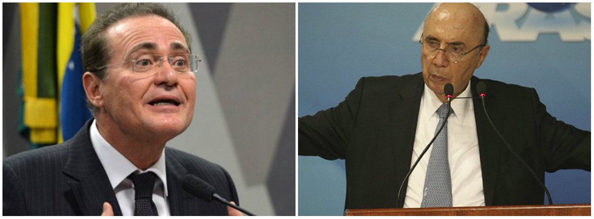 Renan: PMDB pós Michel Temer é tenebroso (Foto: Esq.: ABR / Dir.: Fabio Pozzebom - ABR) Renan: PMDB pós Michel Temer é tenebroso