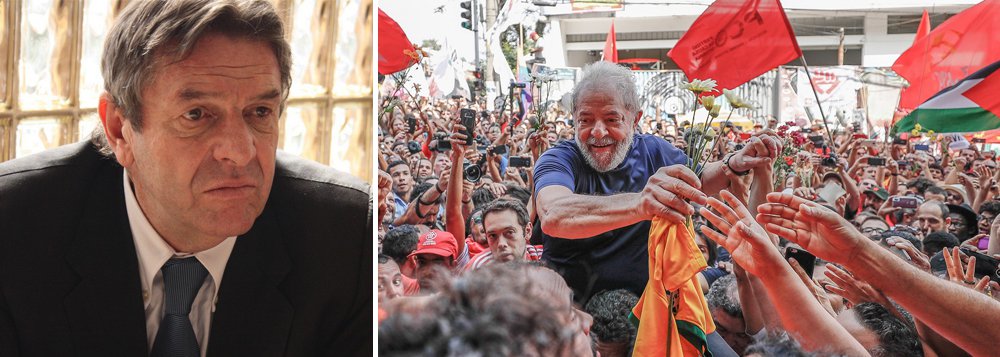Ex-embaixador chileno no Brasil defende manifesto pró-Lula Ex-embaixador chileno no Brasil defende manifesto pró-Lula