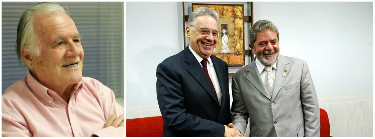 Mino Carta disseca FHC e Lula: “o príncipe e o plebeu” (Foto: Dir.: Stuckert) Mino Carta disseca FHC e Lula: “o príncipe e o plebeu”