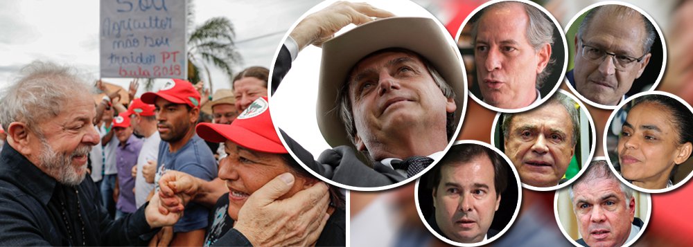 Faltando 3 meses para o primeiro turno, Brasil está na encruzilhada Faltando 3 meses para o primeiro turno, Brasil está na encruzilhada