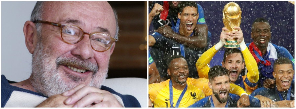 Kotscho: Que belo jogo, bela festa, bela Copa! Viva a França, viva a Croácia e a Rússia! (Foto: Dir: Christian Hartmann/Reuters) Kotscho: Que belo jogo, bela festa, bela Copa! Viva a França, viva a Croácia e a Rússia!