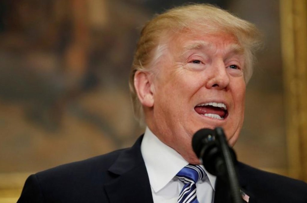 Trump parabeniza França e classifica Copa russa como ‘uma das melhores da história’ (Foto: Leah Millis - Reuters) Trump parabeniza França e classifica Copa russa como ‘uma das melhores da história’