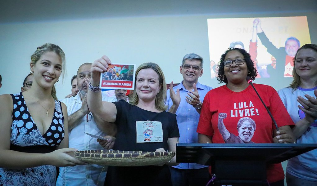 Em Cuba, culto ecumênico pede Lula Livre (Foto: Ricardo Stuckert) Em Cuba, culto ecumênico pede Lula Livre