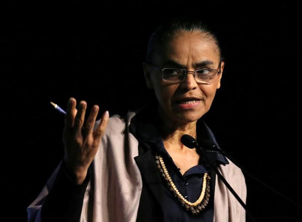 Marina tentará ser 'bem humorada' e promete atenuar o 'marinês' (Foto: REUTERS/Paulo Whitaker) Marina tentará ser 'bem humorada' e promete atenuar o 'marinês'