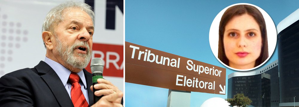 Juíza Lebbos cerceia Lula e atropela TSE, diz PT Juíza Lebbos cerceia Lula e atropela TSE, diz PT