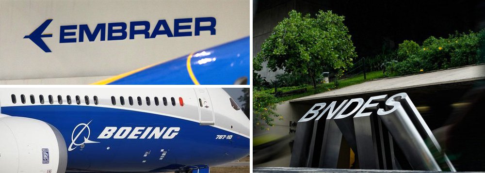 Aprovação do negócio entre Embraer e Boeing depende de BNDES Aprovação do negócio entre Embraer e Boeing depende de BNDES