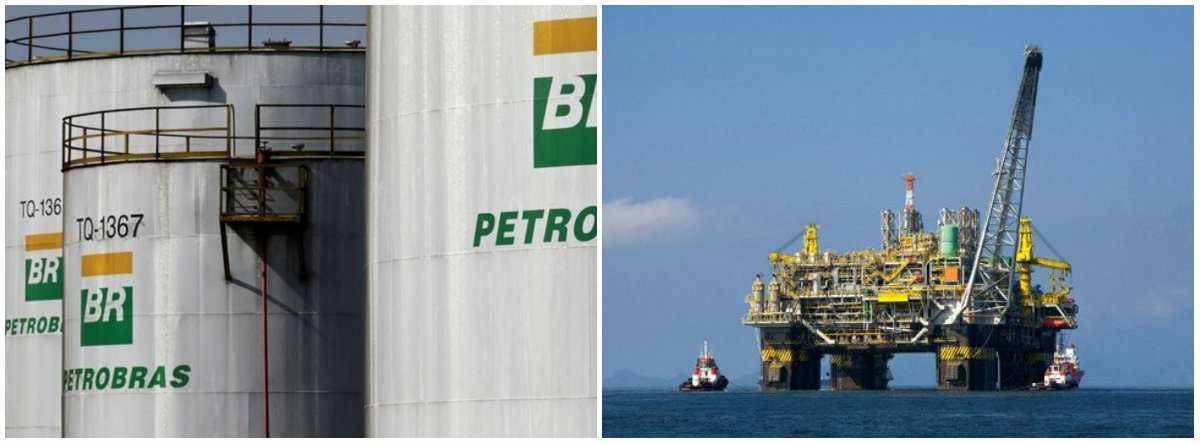 Exportação de petróleo cai 53,8% em um ano (Foto: Esq.: Paulo Whitaker - Reuters / Dir.: Divulgação) Exportação de petróleo cai 53,8% em um ano