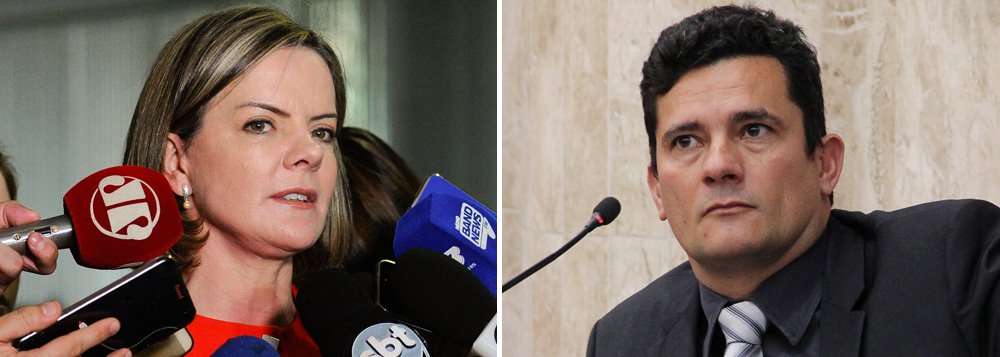Gleisi posta vídeo listando os crimes de Moro contra Lula Gleisi posta vídeo listando os crimes de Moro contra Lula