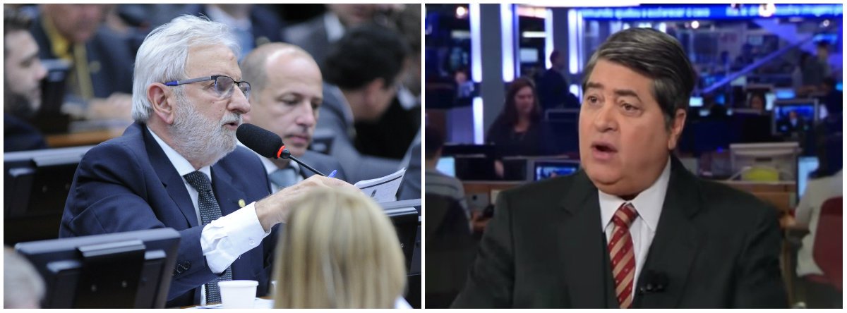 Valente aponta “razão de fundo” para desistência de Datena: salário (Foto: Esq.: Alex Ferreira - Câmara / Dir.: Reprodução) Valente aponta “razão de fundo” para desistência de Datena: salário
