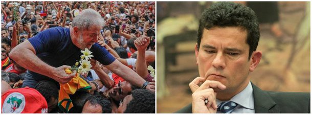 A hora da bastilha (Foto: Esq.: Stuckert / Dir.: Lula Marques - Agência PT) A hora da bastilha