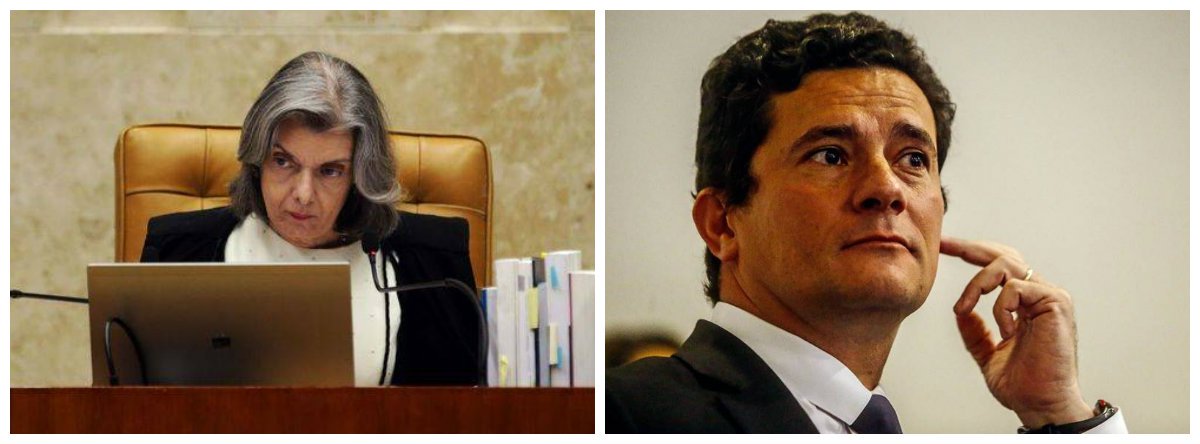 Moro bagunça a Justiça e Cármen lava as mãos Moro bagunça a Justiça e Cármen lava as mãos