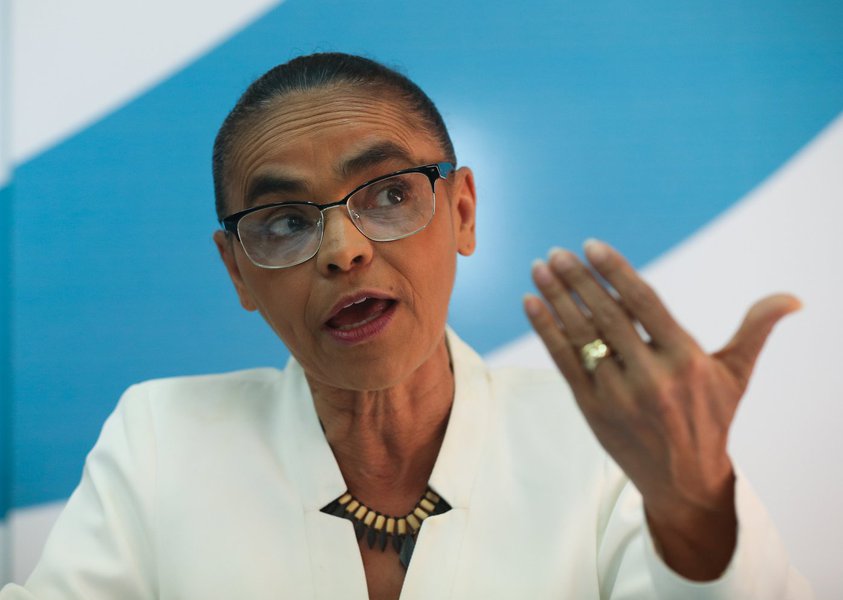 Marina diz que centrão é 'atravessador de sonho' (Foto: Wilson Dias/Agência Brasil) Marina diz que centrão é 'atravessador de sonho'