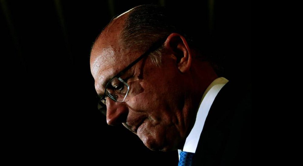 Alckmin insiste: é ele quem vai para o 2º turno, e não Bolsonaro (Foto: Reuters) Alckmin insiste: é ele quem vai para o 2º turno, e não Bolsonaro