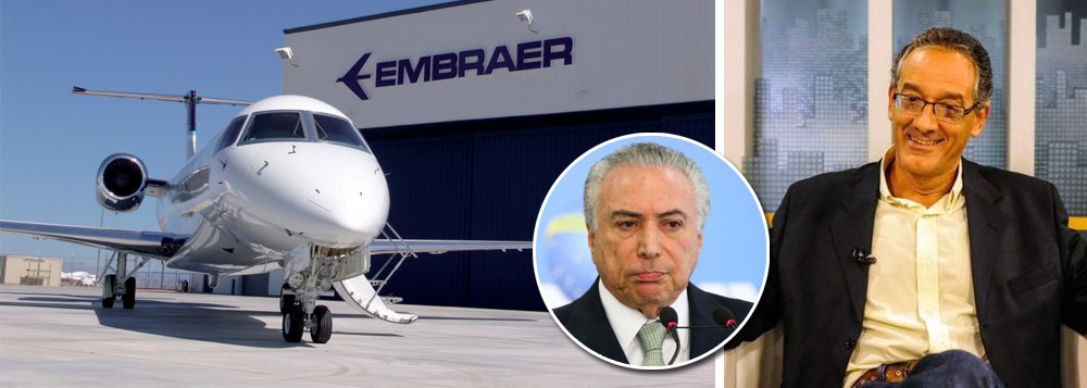Maringoni: quem precisa de guerra no Brasil de Temer? (Foto: EMBRAER/DIVULGAÇÃO | ABR | @Maringoni50) Maringoni: quem precisa de guerra no Brasil de Temer?