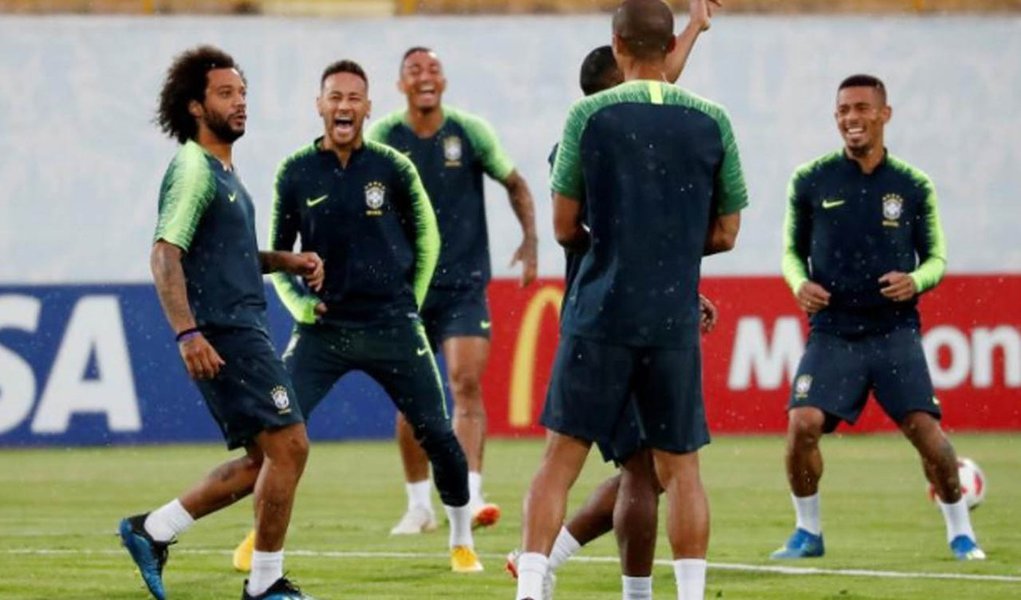 Marcelo volta à seleção no jogo contra Bélgica (Foto: REUTERS/Toru Hanai) Marcelo volta à seleção no jogo contra Bélgica