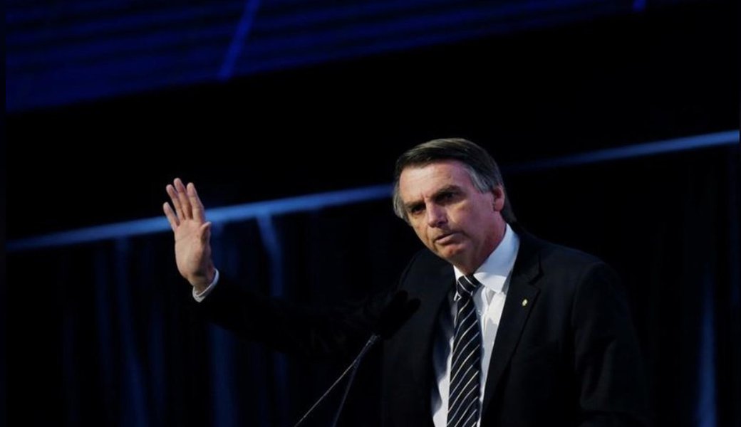 Bolsonaro é a intervenção militar (Foto: Adriano Machado - Reuters) Bolsonaro é a intervenção militar