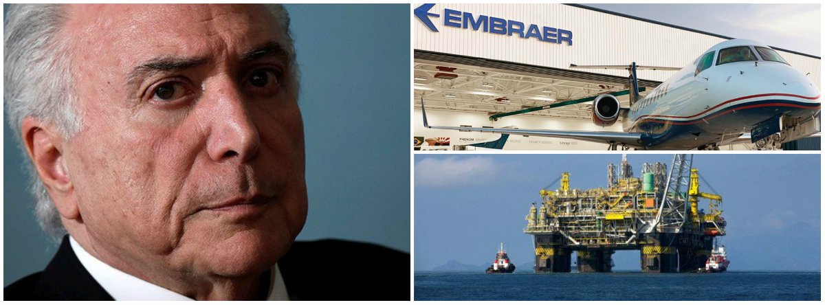 Tijolaço: na terra, mar e ar, vender o Brasil, e rápido, antes que acabe! (Foto: Esq.: Ueslei Marcelino - Reuters / Dir.: embaixo (Divulgação0) Tijolaço: na terra, mar e ar, vender o Brasil, e rápido, antes que acabe!