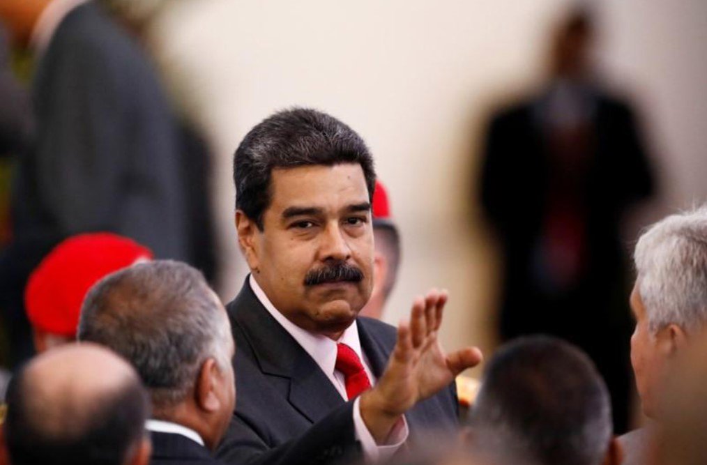 Maduro rejeita intervenção dos EUA e pede que militares não “baixem a guarda” (Foto: Marco Bello - Reuters) Maduro rejeita intervenção dos EUA e pede que militares não “baixem a guarda”
