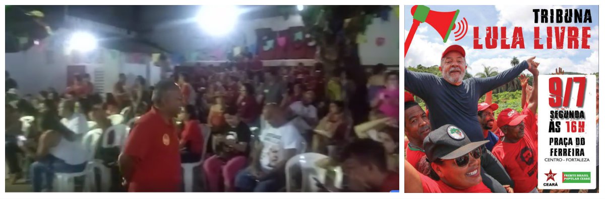 Militantes lotam a sede do PT Ceará em clima de tensão com o impasse da libertação de Lula Militantes lotam a sede do PT Ceará em clima de tensão com o impasse da libertação de Lula