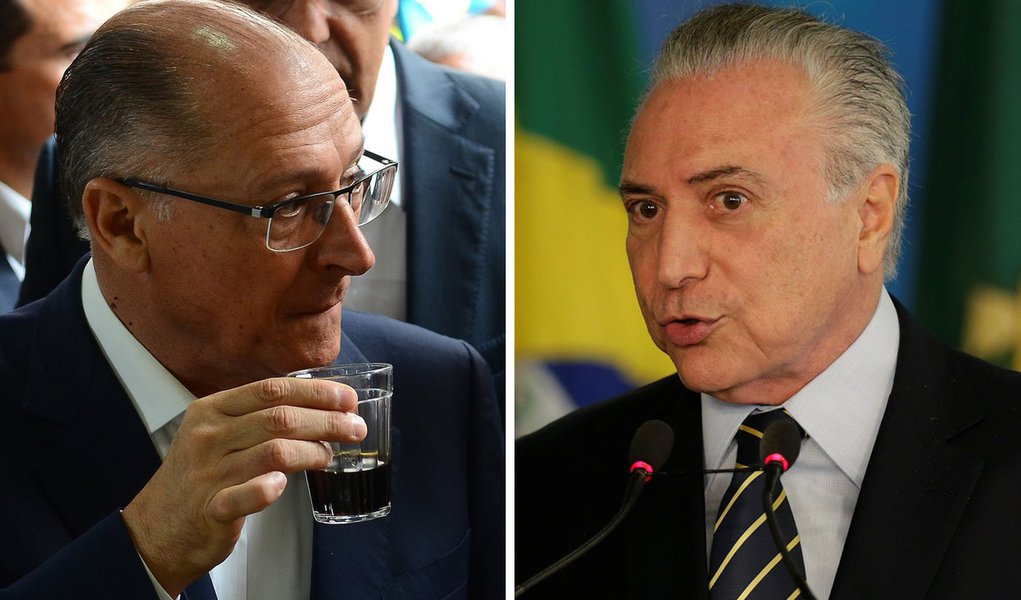 Alckmin se irrita com reuniões de Temer com FHC e Doria Alckmin se irrita com reuniões de Temer com FHC e Doria