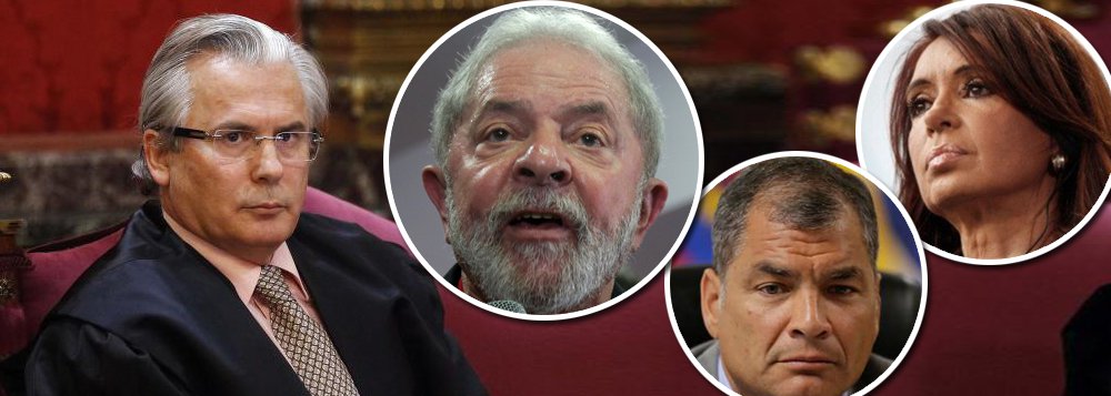 Garzón: perseguição judicial a Lula, Correa e Kirchner é “traição à democracia e à sociedade” Garzón: perseguição judicial a Lula, Correa e Kirchner é “traição à democracia e à sociedade”