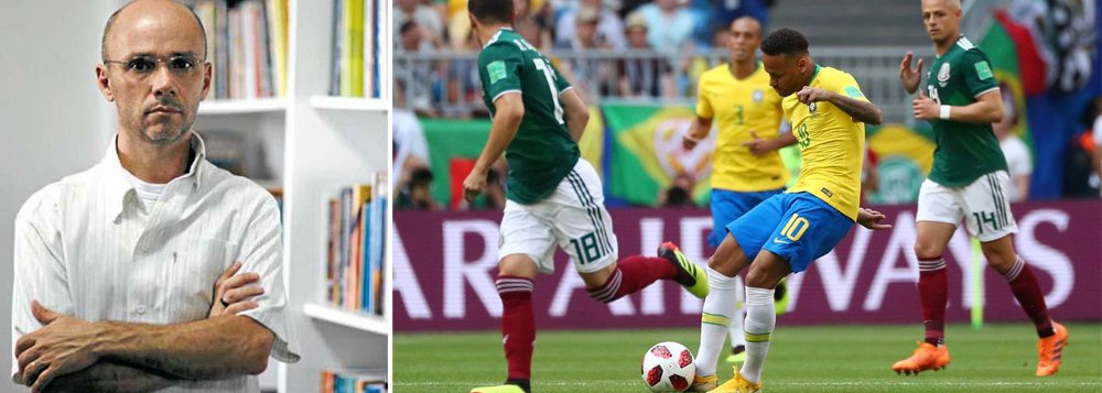 ‘Torçam, mas não se esqueçam das falcatruas do futebol’ (Foto: Divulgação | PILAR OLIVARES/REUTERS) ‘Torçam, mas não se esqueçam das falcatruas do futebol’