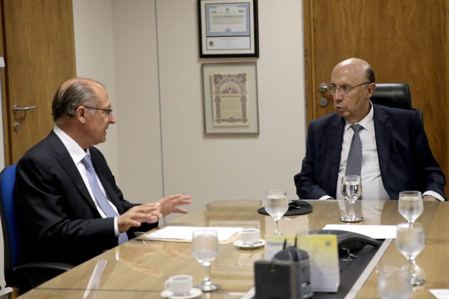 Meirelles pode ser vice de Alckmin (Foto: Wilson Dias/Agência Brasil) Meirelles pode ser vice de Alckmin