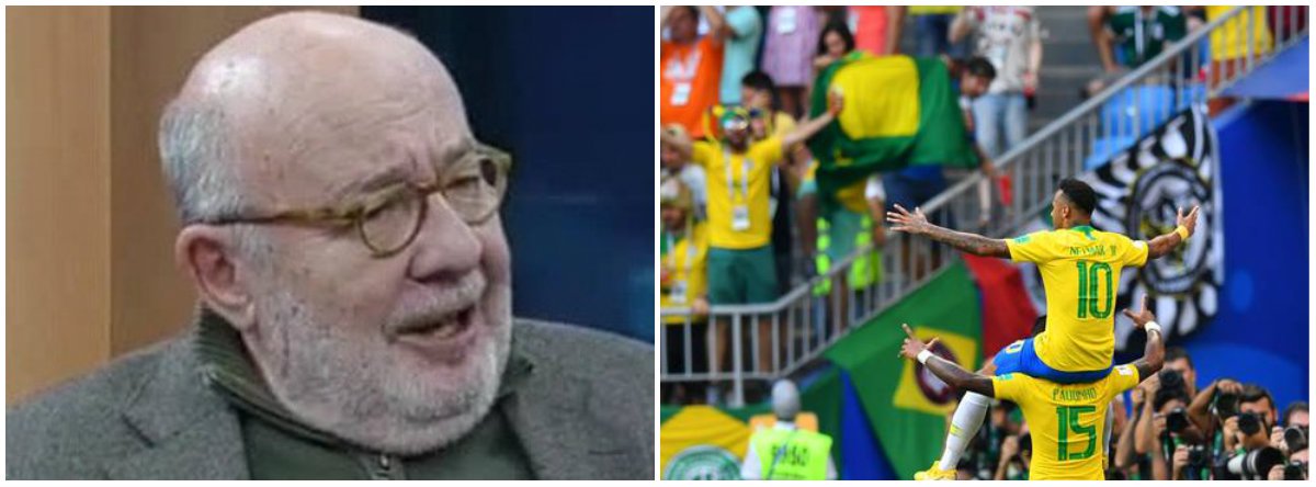 Kotscho: Valeu, Brasil! De alma lavada, deixamos de ser vira-latas ao menos por um dia (Foto: Dir.: Dylan Martinez - Reuters) Kotscho: Valeu, Brasil! De alma lavada, deixamos de ser vira-latas ao menos por um dia