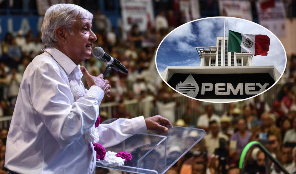 Um dia depois da vitória, Obrador fala em retomar o petróleo para os mexicanos Um dia depois da vitória, Obrador fala em retomar o petróleo para os mexicanos