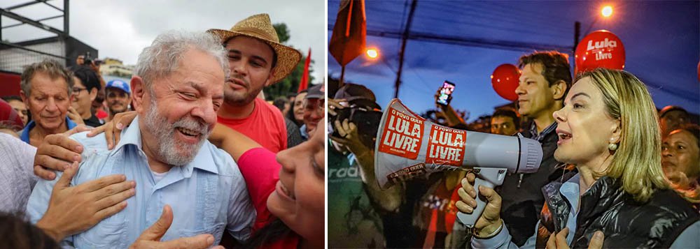 Gleisi: “não deixaremos o povo brasileiro na mão” Gleisi: “não deixaremos o povo brasileiro na mão”