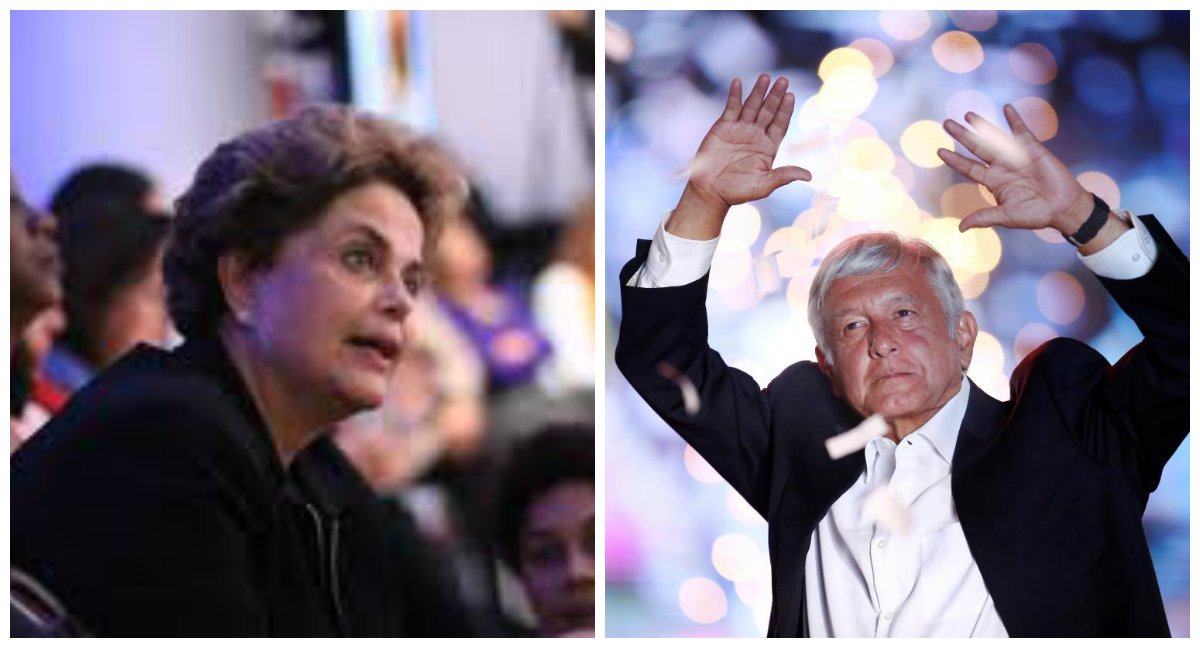 Dilma: vitória de López Obrador no México será de toda América Latina Dilma: vitória de López Obrador no México será de toda América Latina