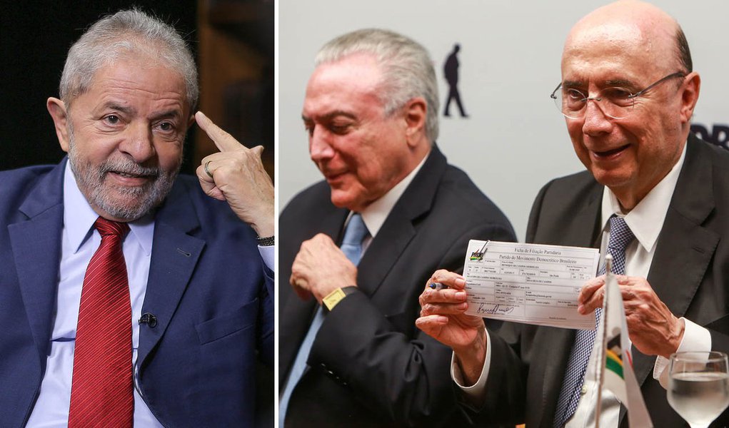 Coautor da tragédia de Temer, Meirelles agora quer colar em Lula Coautor da tragédia de Temer, Meirelles agora quer colar em Lula